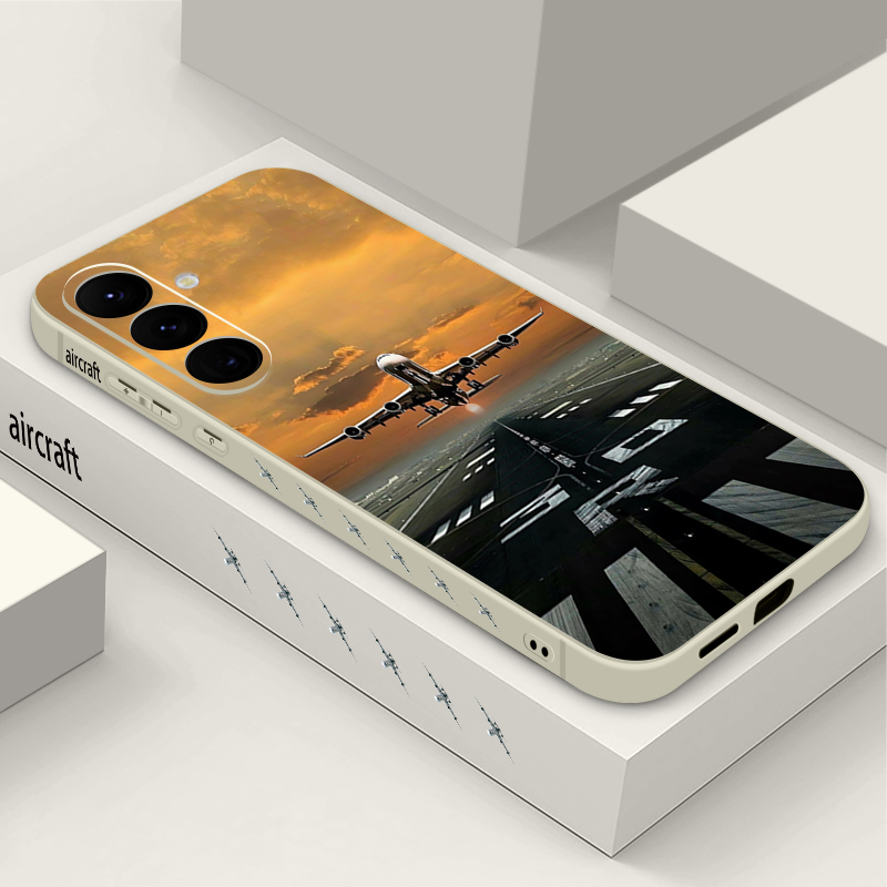 Samsung Galaxy A55 - Airplane Print Phone Case For Samsung