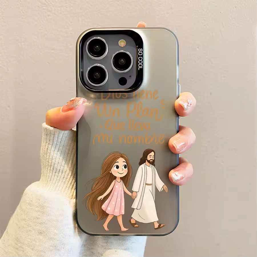 Apple Iphone 15 - Cute Girl Walking With God Matte