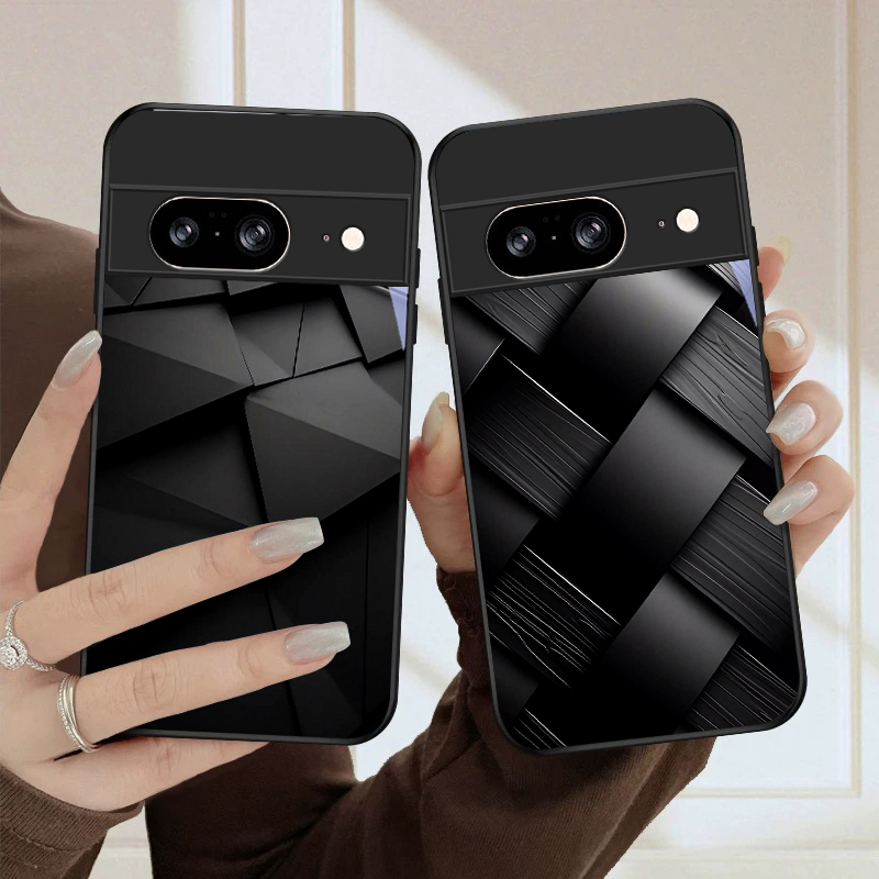 Dark geometric texture For Goo - Google Pixel 9 recension och pris