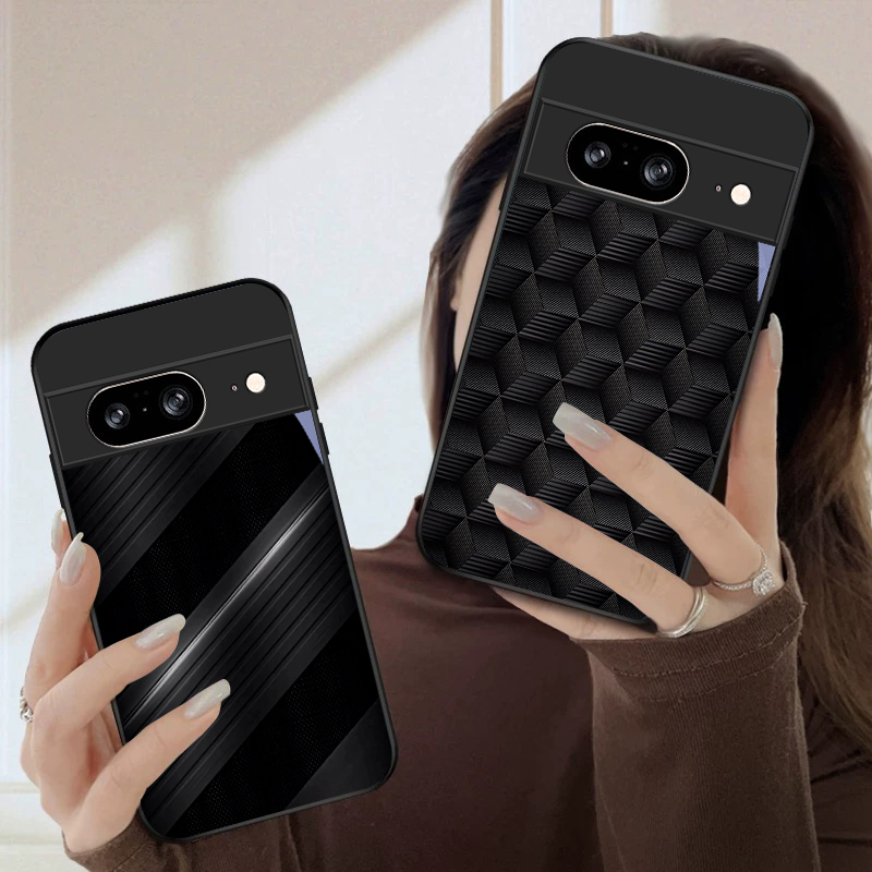 Dark geometric texture For Goo - Google Pixel 9 recension och pris