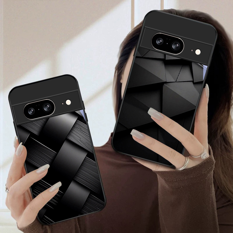 Dark geometric texture For Goo - Google Pixel 9 recension och pris