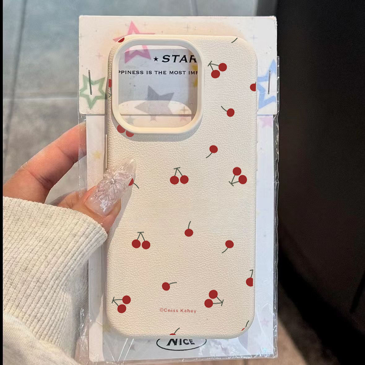 Cute Cartoon Cherry Lichee Pat - Samsung Galaxy A55 recension och pris