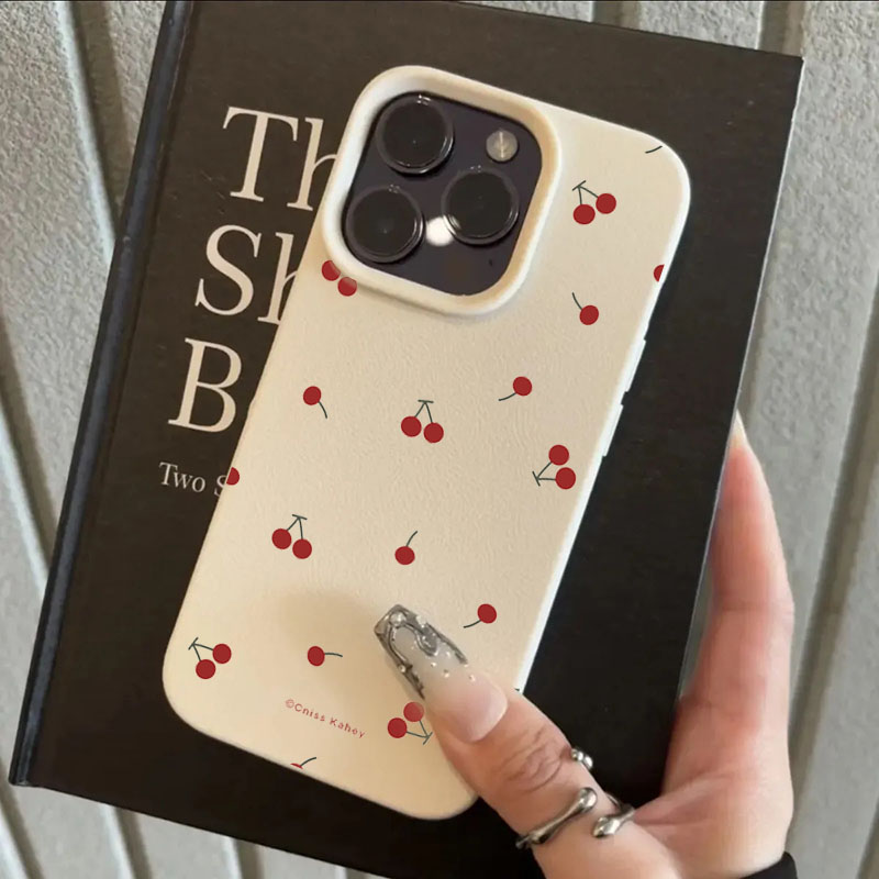 Cute Cartoon Cherry Lichee Pat - Samsung Galaxy A55 recension och pris