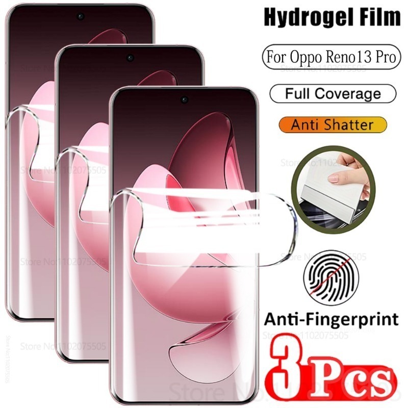 3pack Full Coverage Hydrogel F - Oppo Reno 12 recension och pris