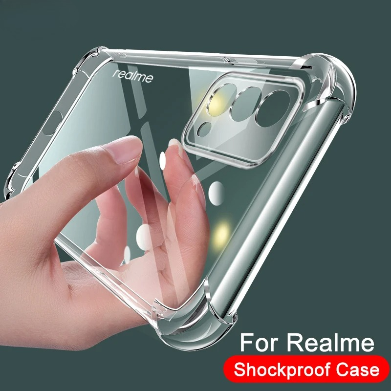 Luxury Transparent Silicone Sh - Realme Gt 6 recension och pris