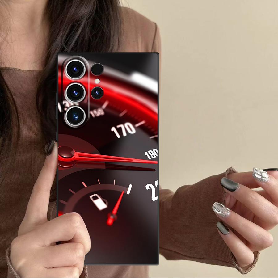 Red Car Gauge Case for Samsung - Samsung Galaxy S25 recension och pris