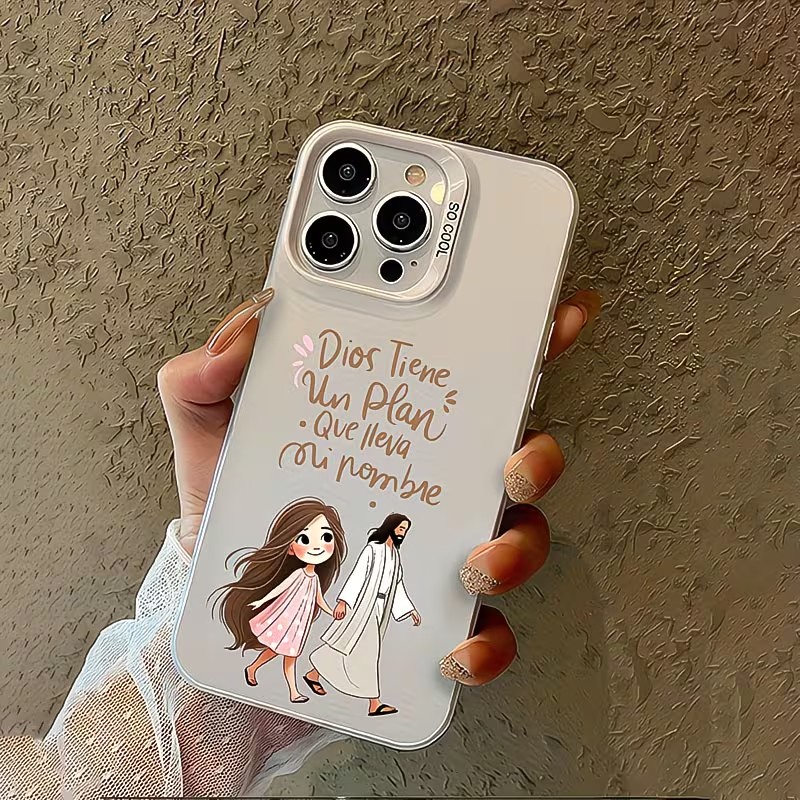 Cute Girl Walking With God Mat - Apple Iphone 15 recension och pris