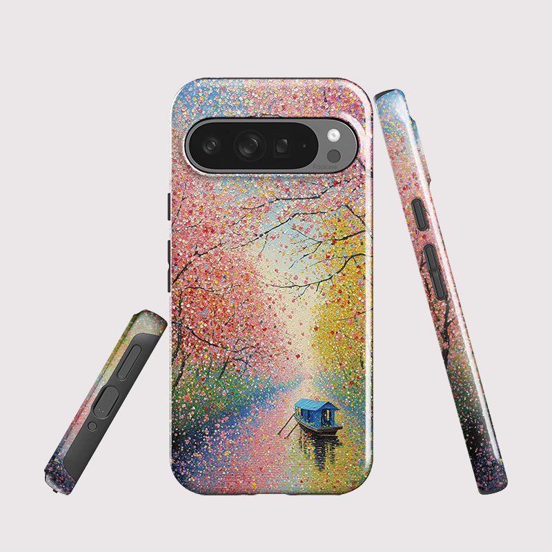 Fcicicase Colorful Tree Boat P - Google Pixel 9 recension och pris