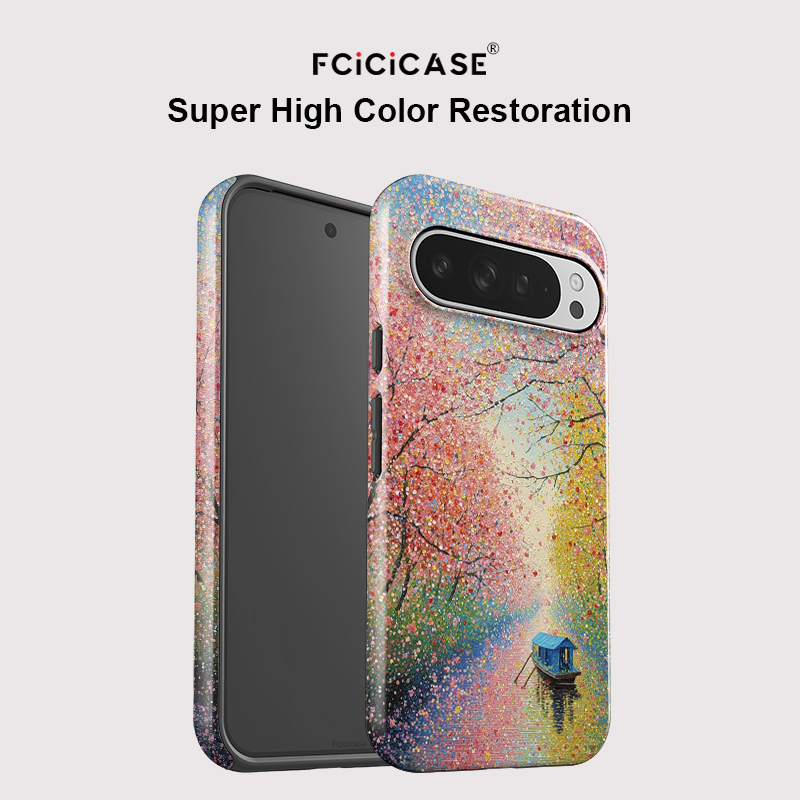 Fcicicase Colorful Tree Boat P - Google Pixel 9 recension och pris