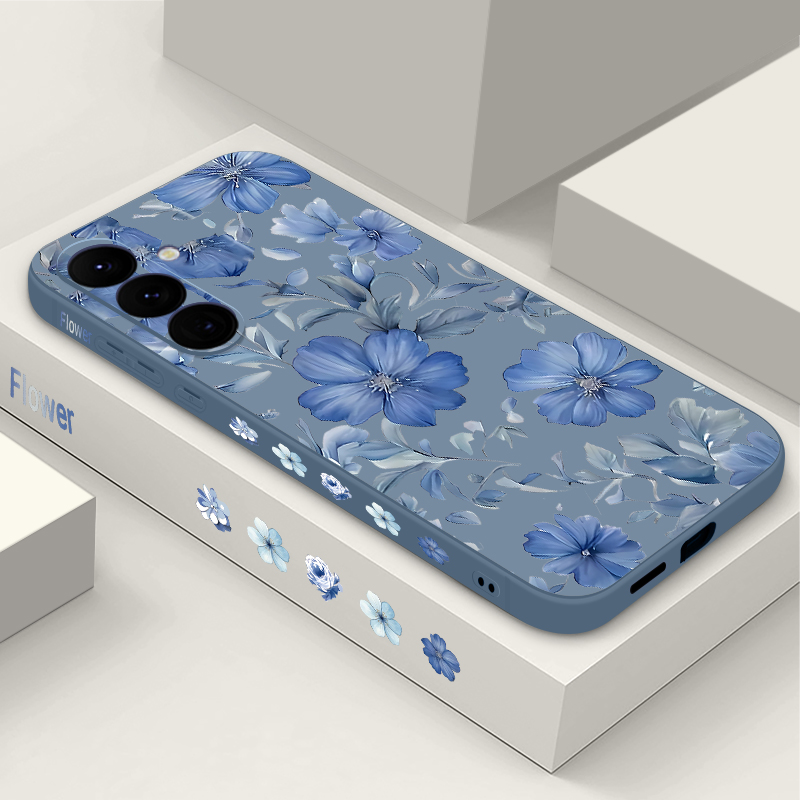 Flowers Plant Pattern Phone Ca - Samsung Galaxy A55 recension och pris