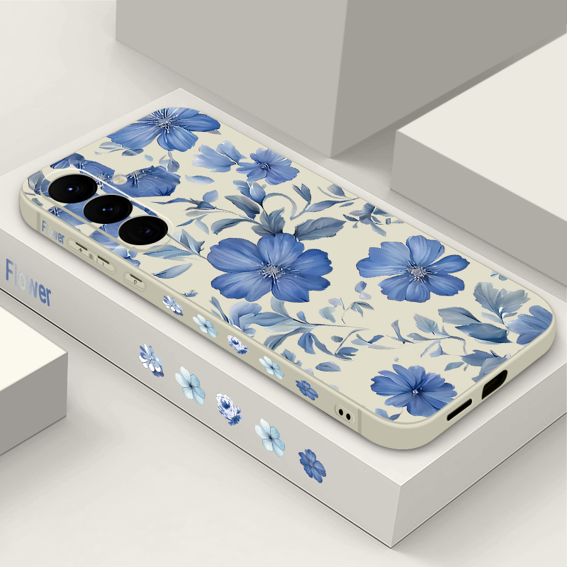 Flowers Plant Pattern Phone Ca - Samsung Galaxy A55 recension och pris